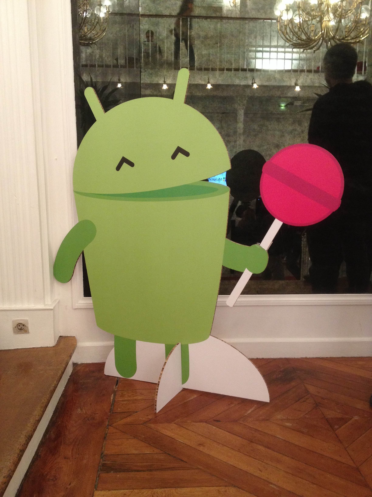 My new friend, Android Lollipop
